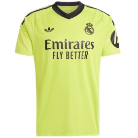 Real Madrid Courtois 1 Brankářské Alternativní 2024-25 - Fotbalové Dresy (S/S)
